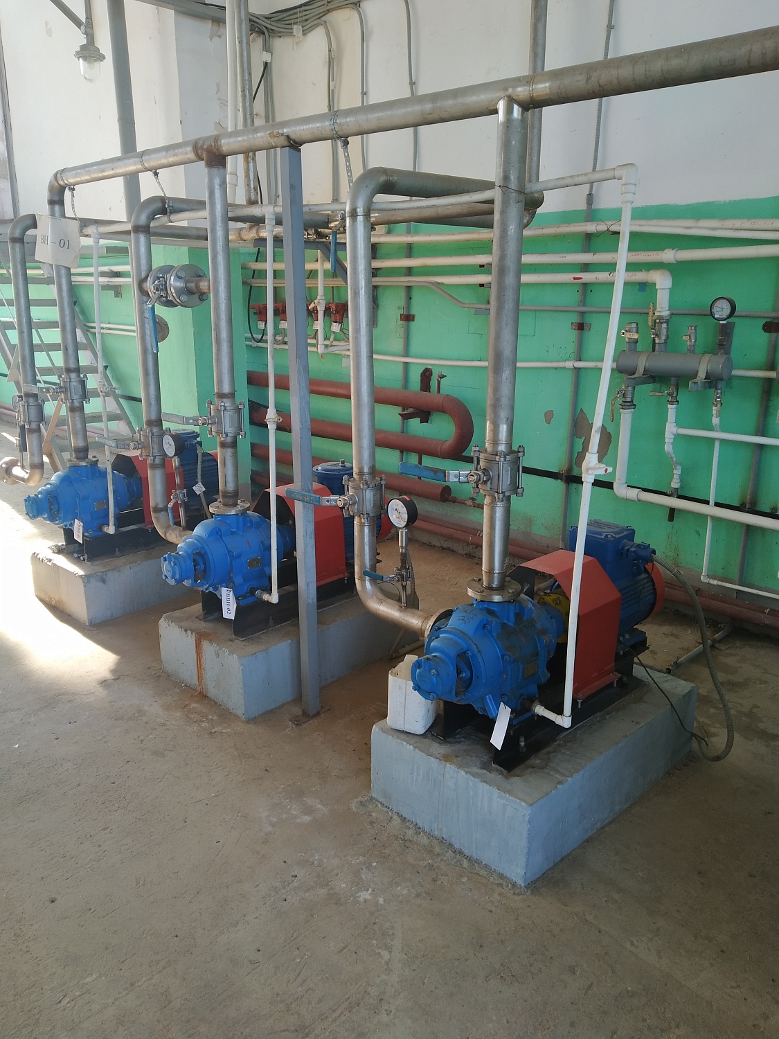 Автоматизация процесса подачи воды на производство пестицидов